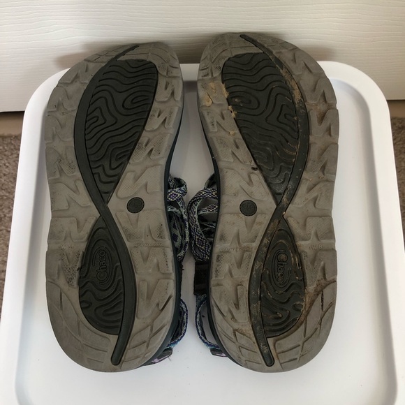 Chaco ZVOLV X2 Womens Sandals friendship bracelet pattern double strap - Picture 7 of 7